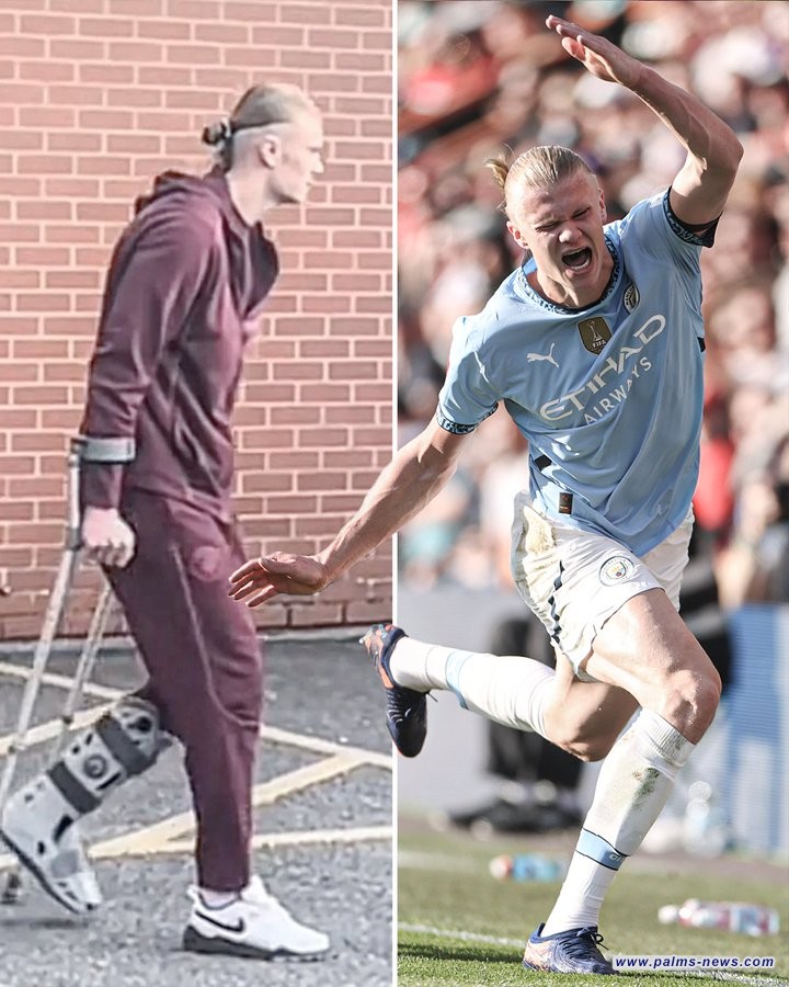 "صورة هالاند" تثير رعب جمهور مانشستر سيتي